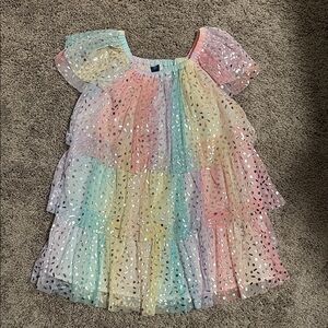 New Old Navy Kids' Multicolor Layered Dress